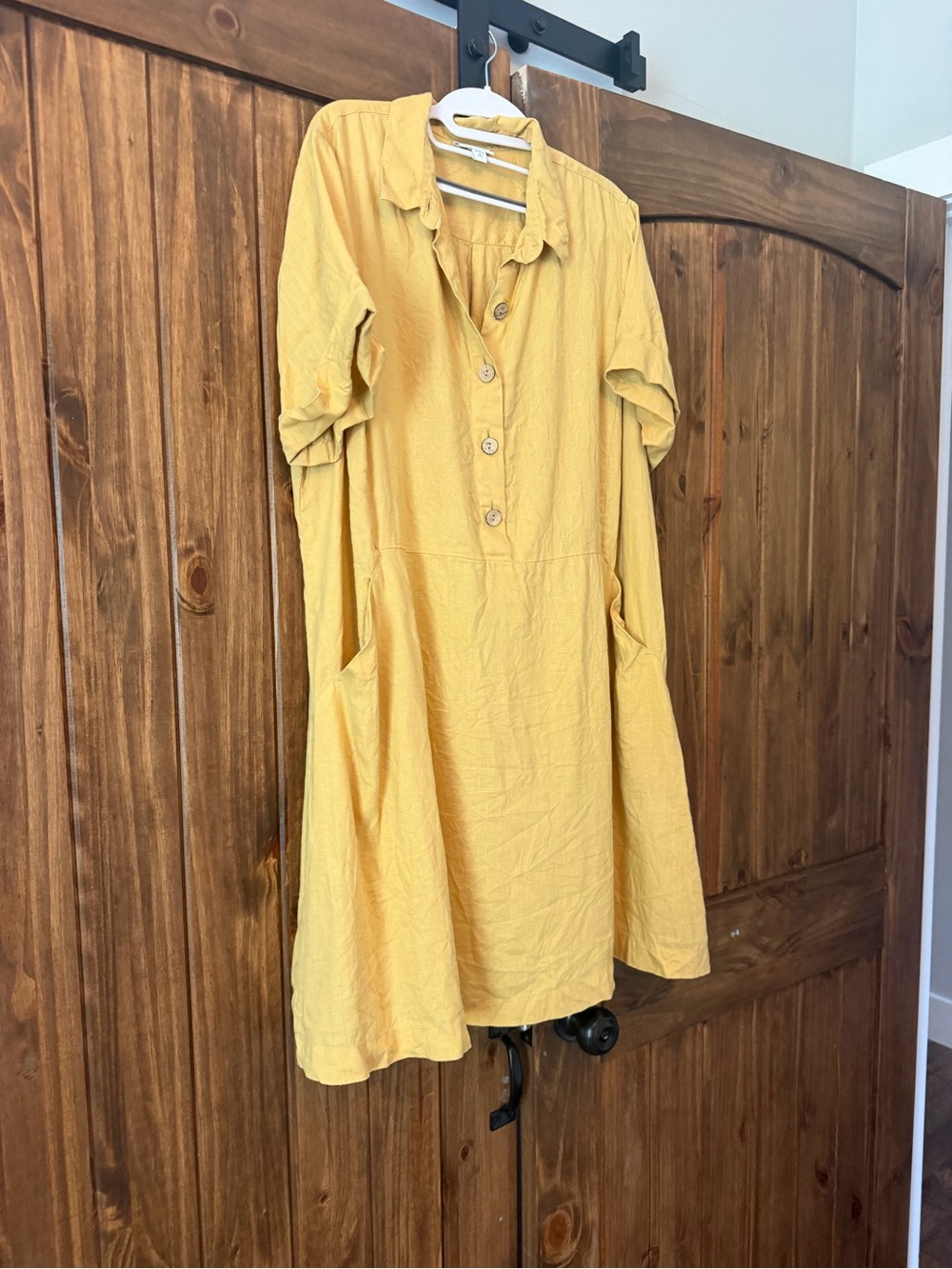 J Jill love linen 100% linen dress - Picture 5 of 12